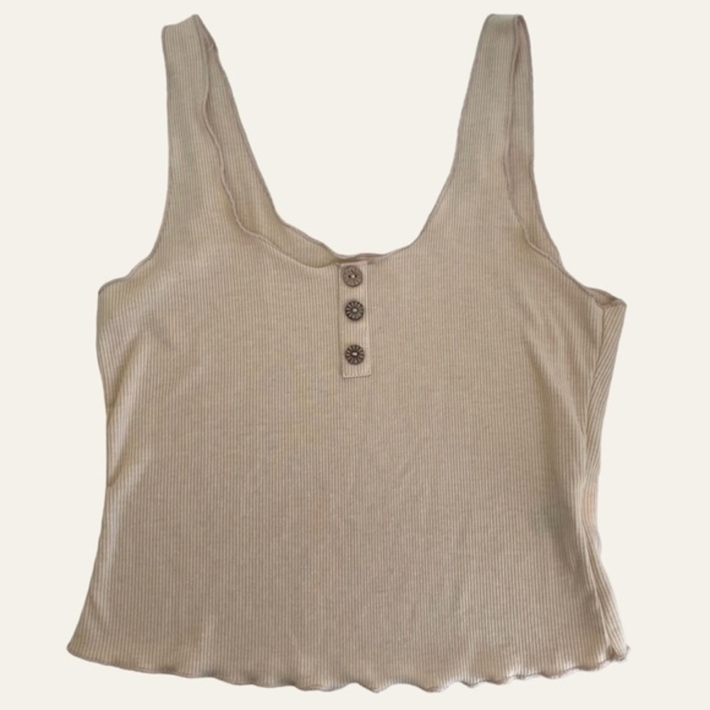 Ribbed Tank Top Woman XS